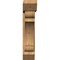 Ekena Millwork Olympic Slat Rough Sawn Bracket w/ Offset Brace, Western Red Cedar, 8"W x 34"D x 38"H BKT0806X34X38OLY06RWR - alternate 4